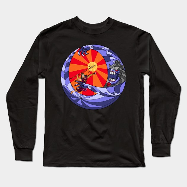 God of War Long Sleeve T-Shirt by artofkarthik